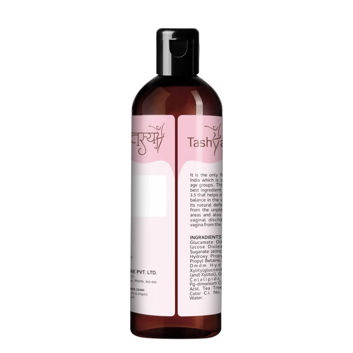 TASHYA Intimate Wash I Hygiene Wash for Women with Tea Tree Oil & Neem Extract I pH Balanced I Prevents Itching, Irritation & Dryness I for All Skin Types I Safe during Pregnancy & Periods – 100 ML