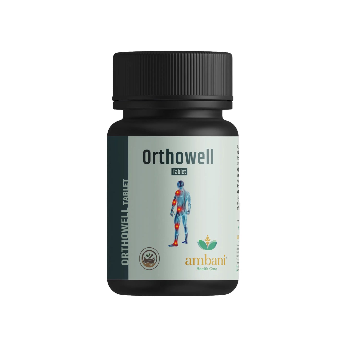 AMBANI HEALTH CARE Orthowell Tablet | Helps In Back, Knee, Legs, Neck, Shoulder Pain Relief I for Men and Women