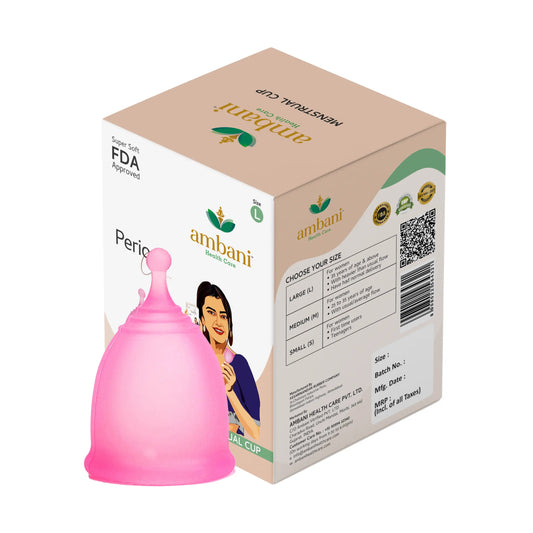 TASHYA Reusable Menstrual Cup (Large) & Cup Wash for Women I Hygienic & Comfortable Silicone Bell Shape Period Cups I Ultra Soft, Removes Odour & Stains I Natural Foaming Cup Cleanser I Safe for skin