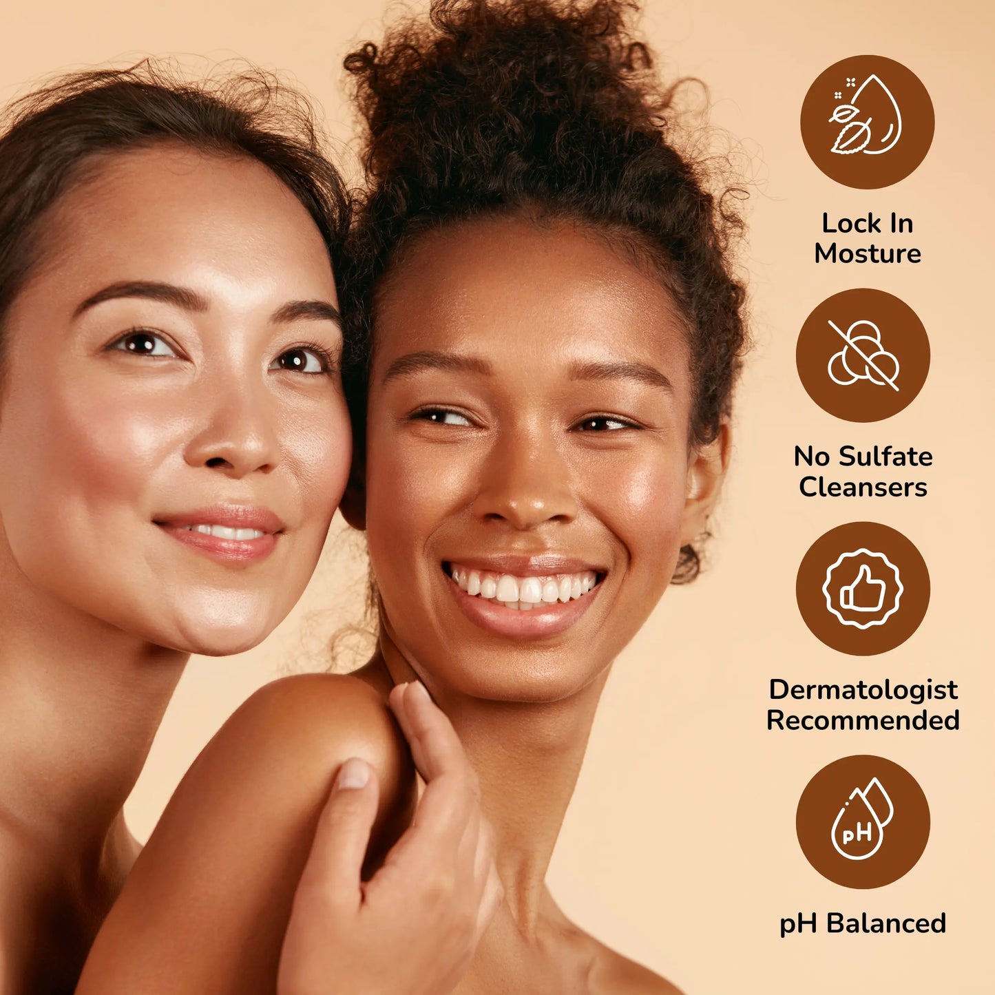 AMBANI HEALTH CARE Almond Soap I Ayurvedic I Herbal Soap with Essential Oil I Handmade Bathing Bar I Natural Cleanser I Glowing, Smoother, & Moisturized Skin I for All Skin Types (Set of 10)