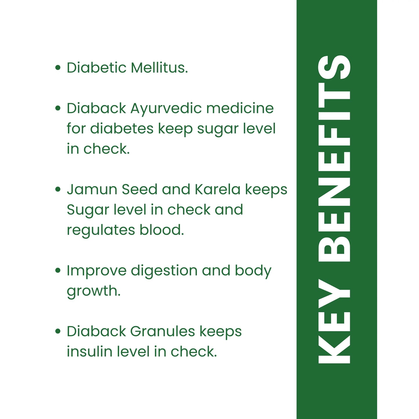 AMBANI HEALTH CARE Diaback Granules I Herbal Extracts I Natural Ayurvedic I Sugar level Management I Controls Blood Sugar I Healthy Glucose Level I Improved Energy – 200GM