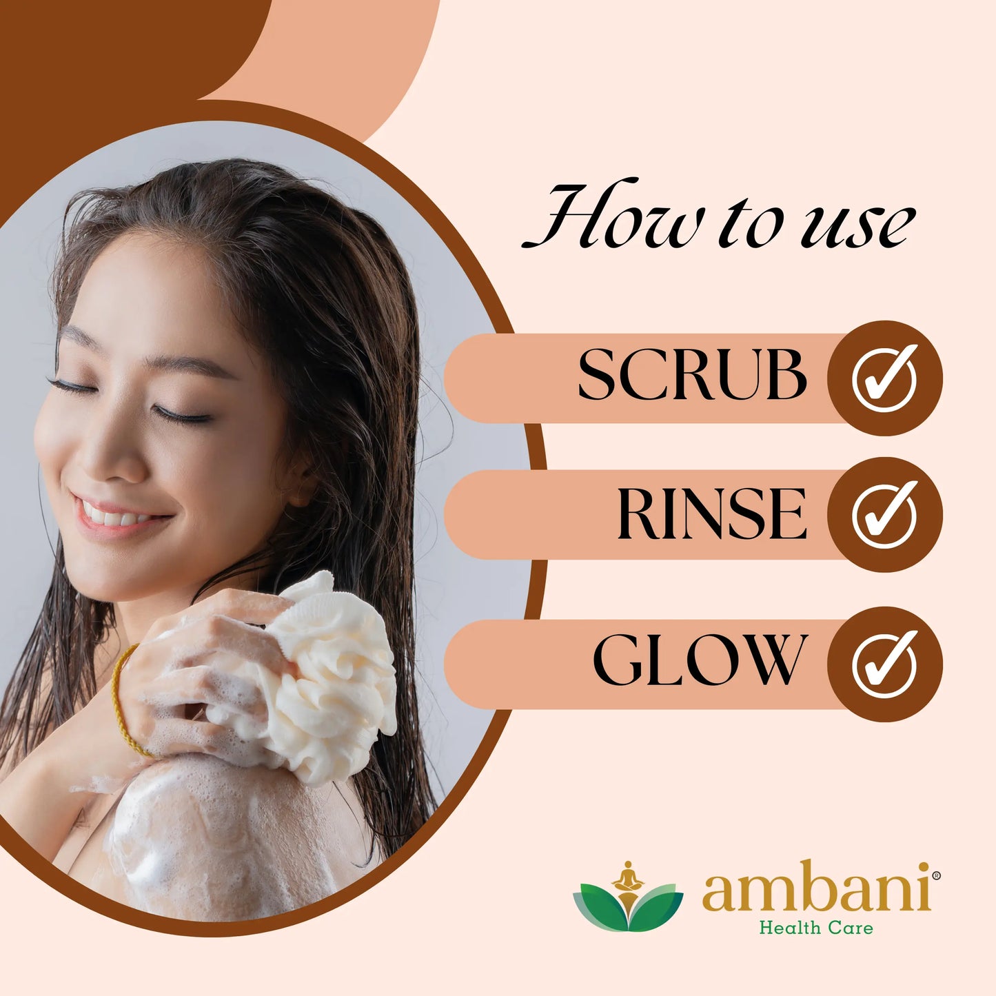 AMBANI HEALTH CARE Almond Soap I Ayurvedic I Herbal Soap with Essential Oil I Handmade Bathing Bar I Natural Cleanser I Glowing, Smoother, & Moisturized Skin I for All Skin Types (Set of 4 + 1)