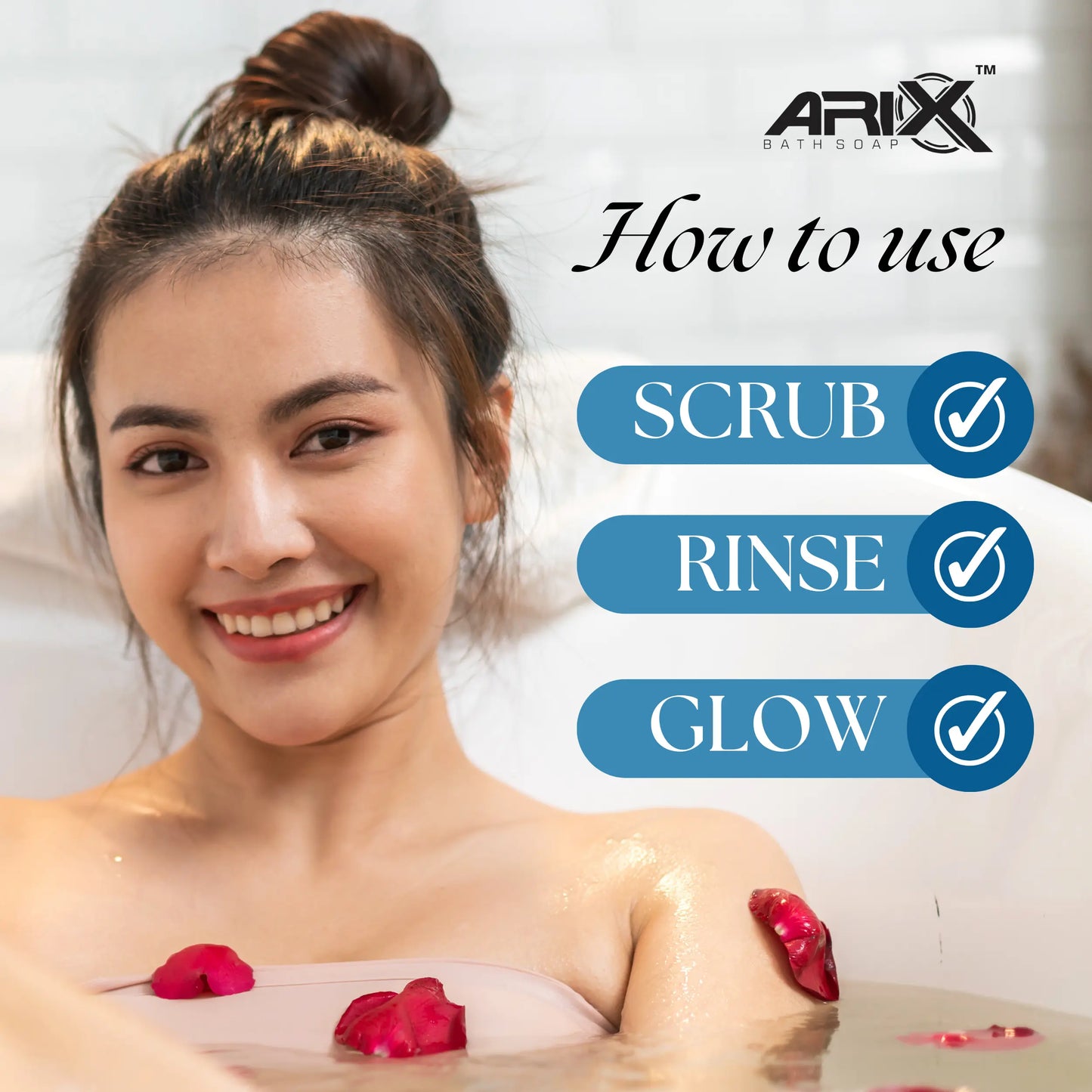ARIX Cool Mint Soap I with Menthol Fresh I Handmade natural ingredients I Cooling & Soothing Effect on Skin I Deep Cleansing I Bathing Bar for Women & Men with All Skin Types (Set of 5)