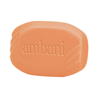 AMBANI HEALTH CARE Sandal & Turmeric Soap I with Essential Oil I Long-Lasting Fragrance I Handmade Bathing bar I Natural Cleanser I for Total Skin Care I Suitable for all Skin Types - Set of  10