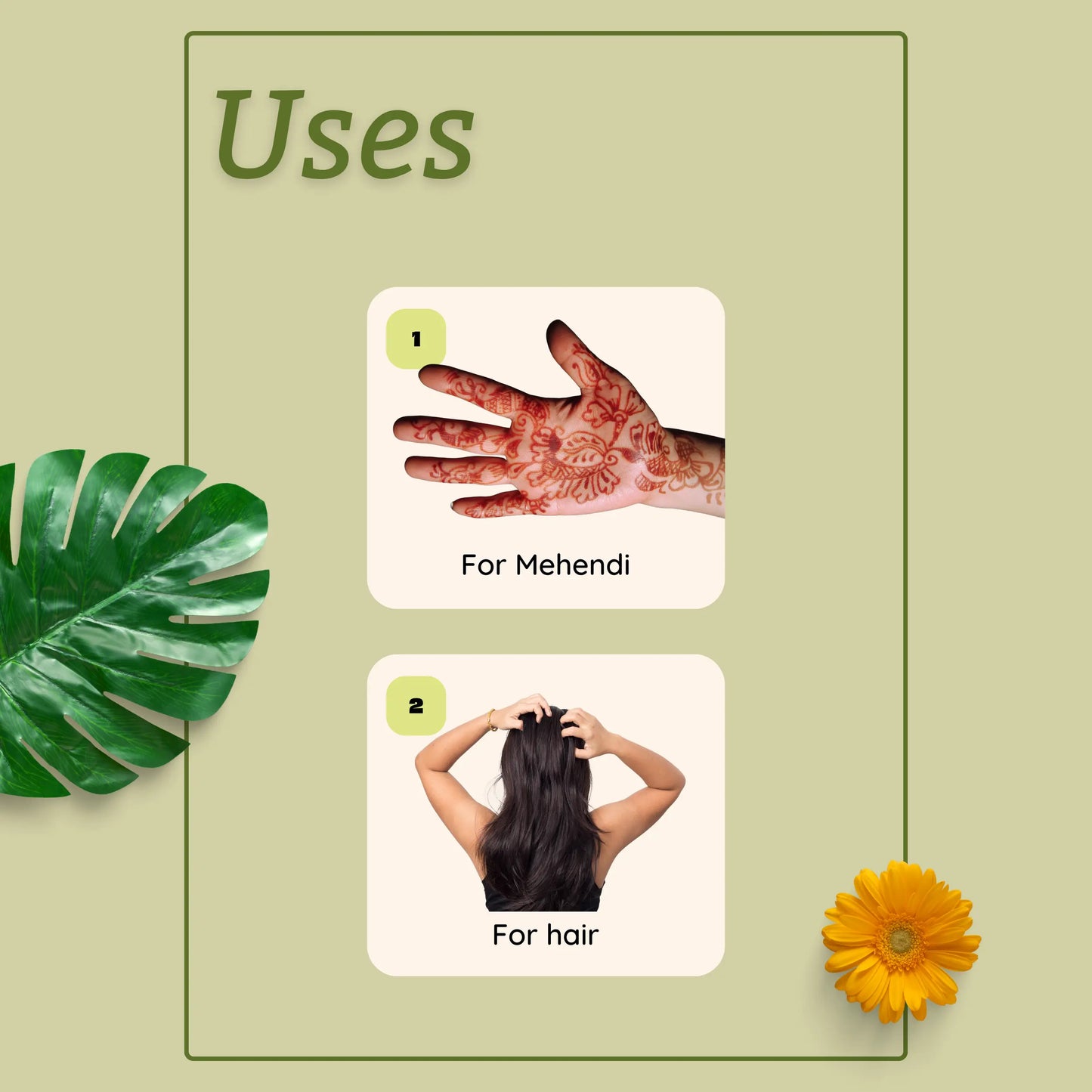 AMBANI HEALTH CARE Henna Powder I Natural & Pure Herbal I for Strong and Damaged Hair, Shine & Nourish I Paraben, Chemical & Sulphate Free I for Hair, Hands & Feet I for Women & Men