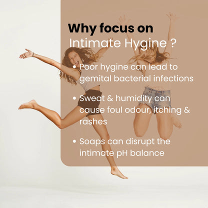 TASHYA Intimate Wash I Hygiene Wash for Women with Tea Tree Oil & Neem Extract I pH Balanced I Prevents Itching, Irritation & Dryness I for All Skin Types I Safe during Pregnancy & Periods – 100 ML