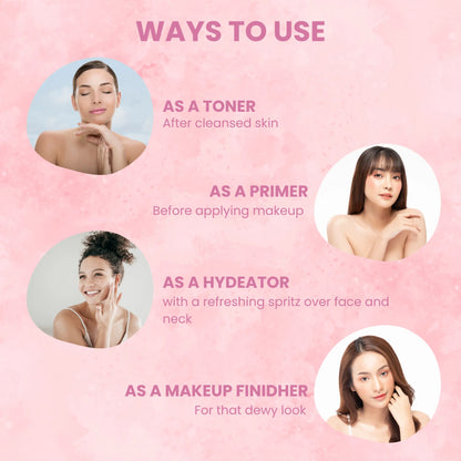 AMBANI HEALTH CARE Premium Rose Water I Natural Gulab Jal I for Skin, Face & Hair I Deep Hydration with Deshi Gulaab I Alcohol-Free I Cleanses, Hydrates & Moisturises Skin for Women & Men
