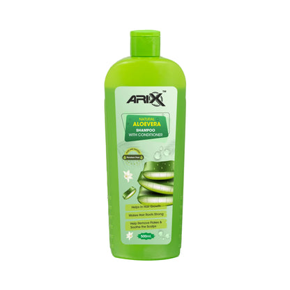 ARIX Natural Herbal Aloevera Shampoo Conditioner I for Dry & Frizz Free Hair I Enhance Shine, Strengthen, Soothe Scalp and Reduce Hair Fall I Paraben & Artificial free I for Women & Men