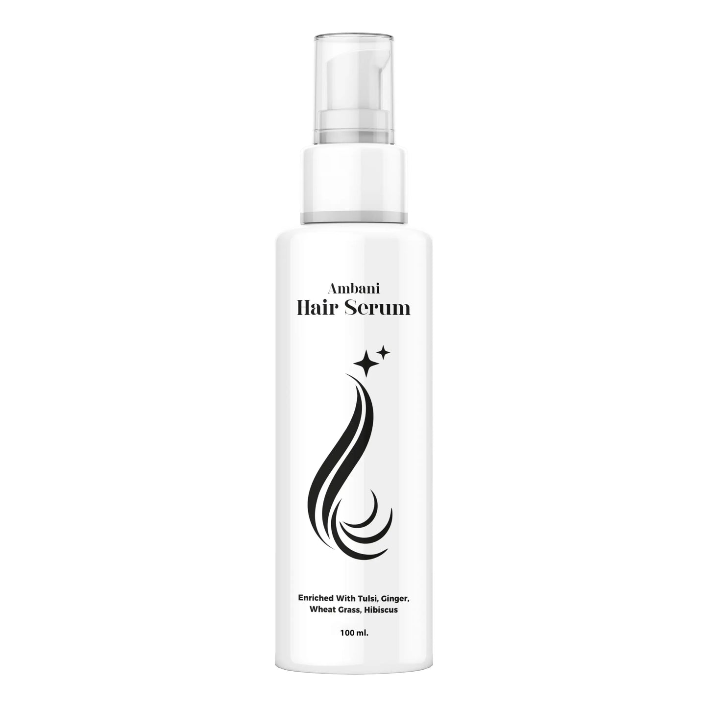AMBANI HEALTH CARE Hair Serum I Natural & Vegan I For Dry, Flyaway & Frizzy Hair I Deep Smoothening I Tangle Free & Frizz-Free I Boosts Hair Growth & Strengthens I Suitable for All Hair Types