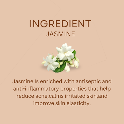 Jasmine & Milk Cream Soap | Gentle Cleansing with Essential Oils | Relaxing & Moisturising | Suitable for All Skin Types | Pack of 5 x 100 g
