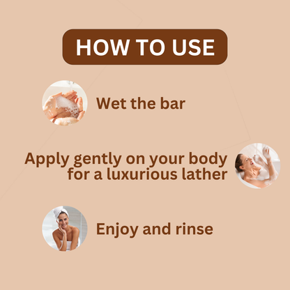 Jasmine & Milk Cream Soap | Gentle Cleansing with Essential Oils | Relaxing & Moisturising | Suitable for All Skin Types | Pack of 5 x 100 g