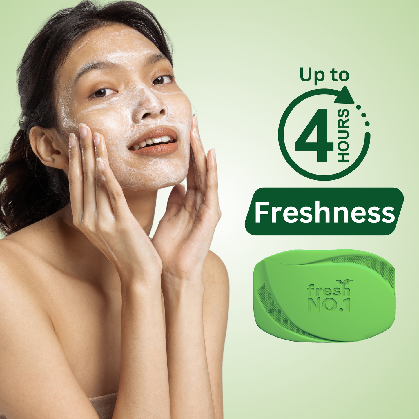 Lime & Aloe Vera Bathing Soap | For Soft, Glowing & Healthy-Looking Skin | Anti-Aging Care | Pack of 5 × 100 g