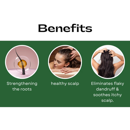 AMBANI HEALTH CARE Combo of Ayurvedic and Cool Hair Oil I with Comb Extension I unique combination of Ayurvedic Herbs I Strong, Thick & Shiny Hair I Hair Growth I for All Hair Types - 100ML + 100ML