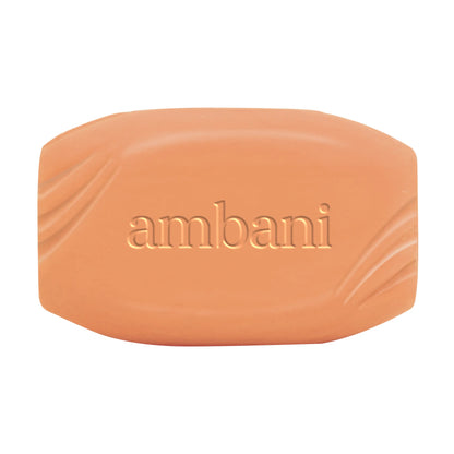 AMBANI HEALTH CARE Sandal & Turmeric Soap I with Essential Oil I Long-Lasting Fragrance I Handmade Bathing bar I Natural Cleanser I for Total Skin Care I Suitable for all Skin Types - Set of  10